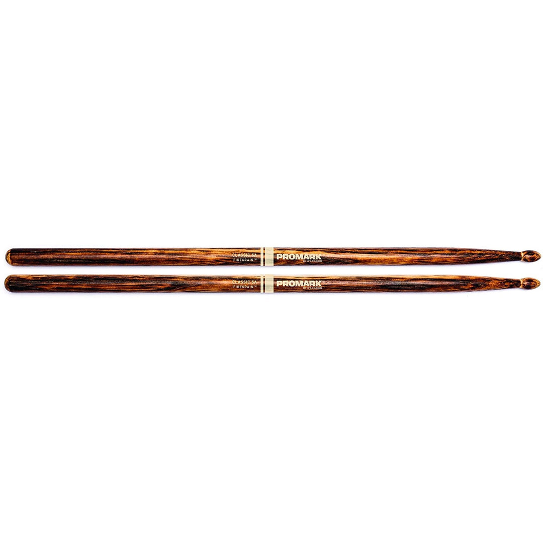 ProMark Classic 5A FireGrain Hickory Drumsticks by D'Addario Canada