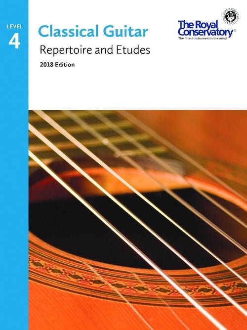 RCM Guitar Repertoire and Etudes Level 4 by Frederick Harris Music