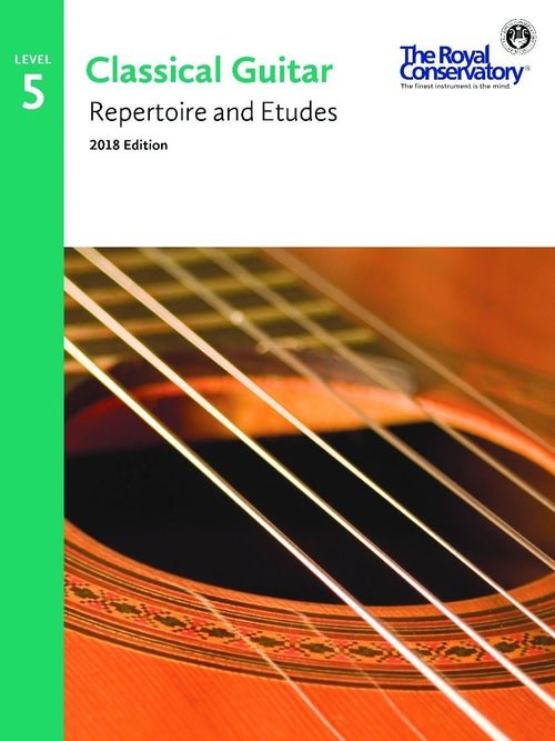 RCM Guitar Repertoire and Etudes Level 5 by Frederick Harris Music