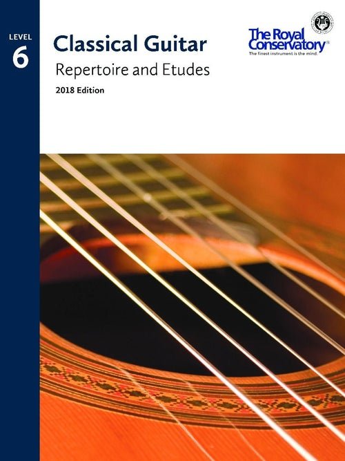 RCM Guitar Repertoire and Etudes Level 6 by Frederick Harris Music