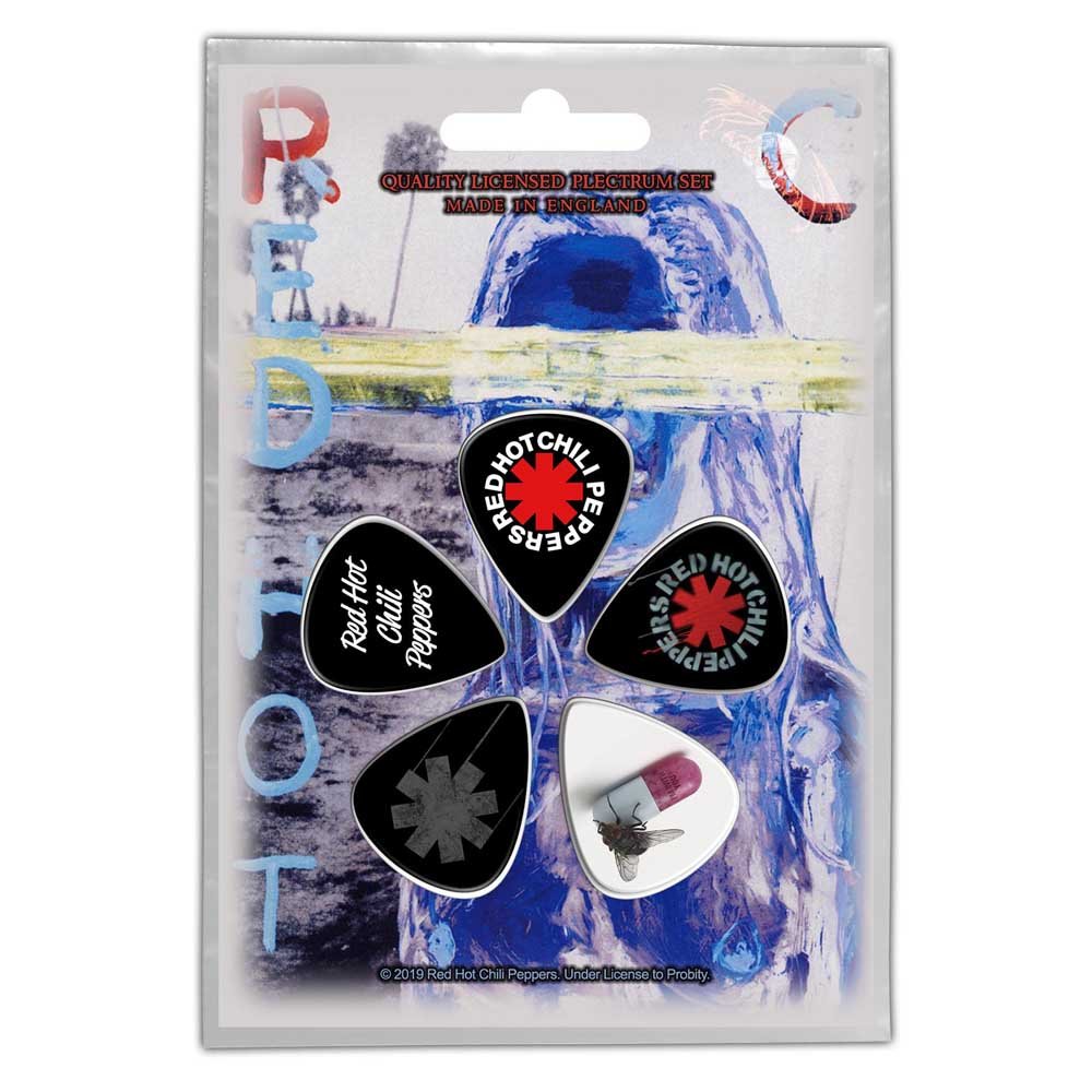 RED HOT CHILI PEPPERS PLECTRUM PACK: BY THE WAY by Rock Off Trade