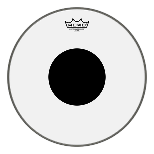 Remo Controlled Sound Clear 8" Drum Head W/ Black Dot by Coast Music