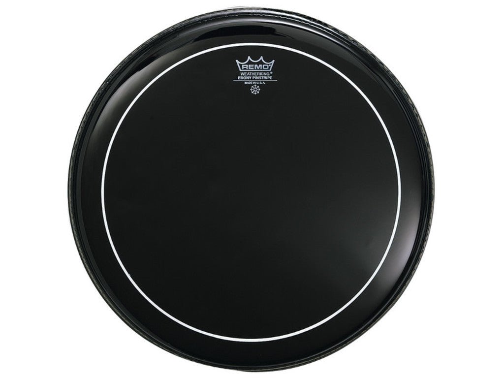 Remo Pinstripe Ebony Drum Head by Coast Music