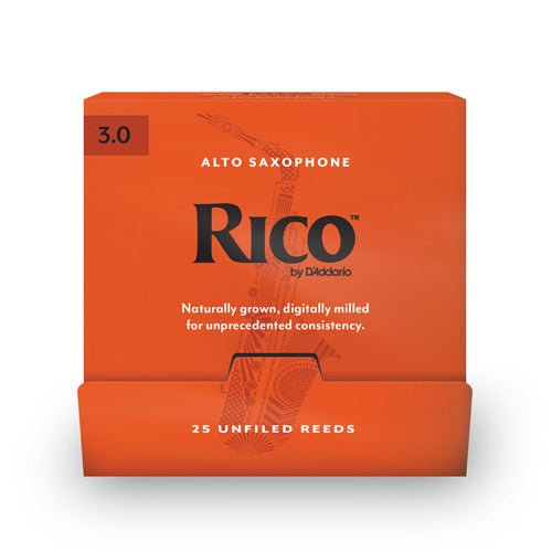 Rico Alto Sax Reeds B25 - 25 Pack by D'Addario Canada