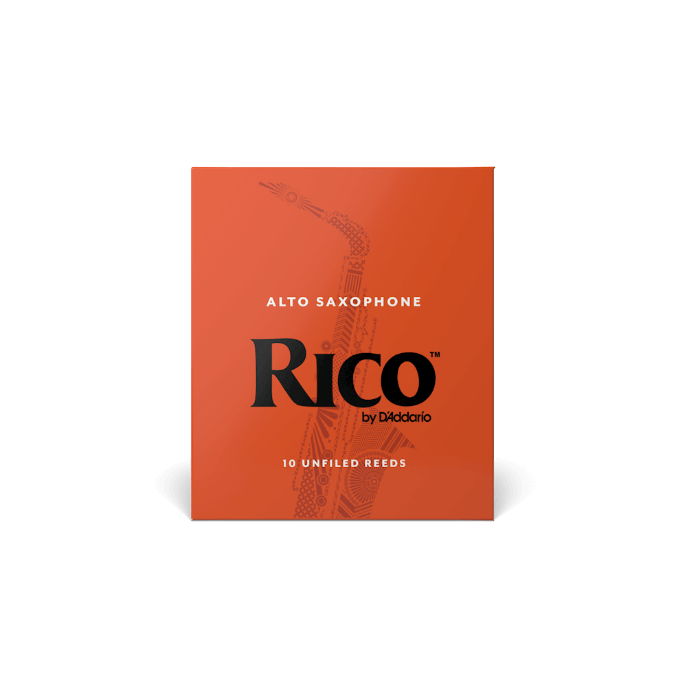 Rico Alto Saxophone Reeds 10 Pack by D'Addario Canada