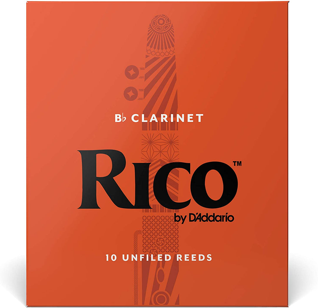 Rico Bb Clarinet Reeds 10 Pack by D'Addario Canada