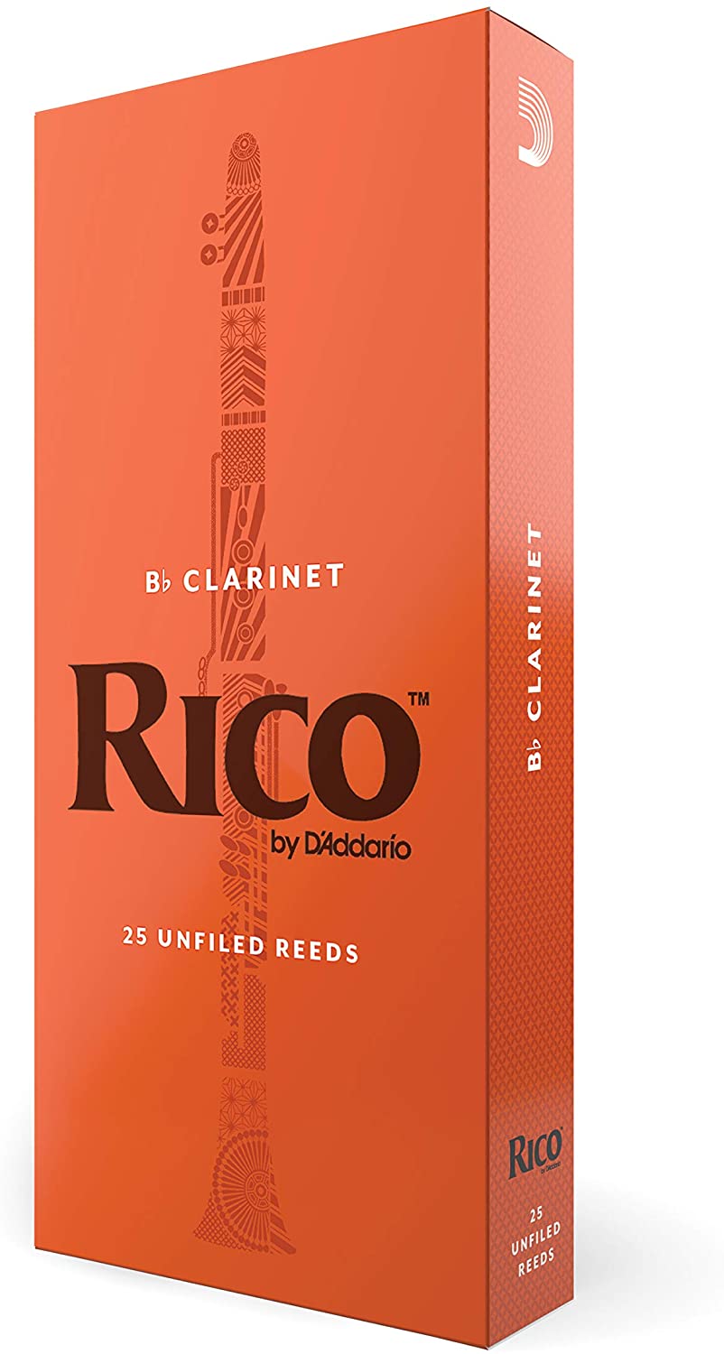 Rico Bb Clarinet Reeds 25 pack by D'Addario Canada