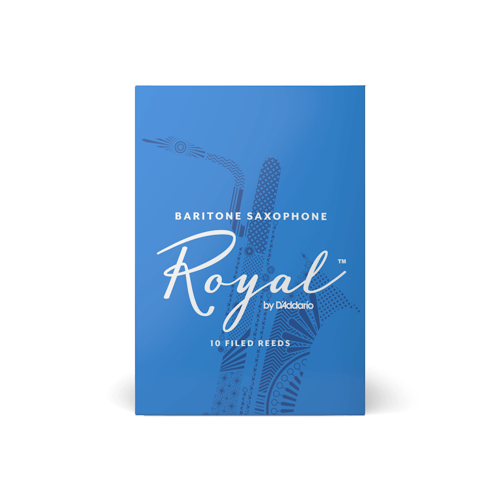 Rico Royal Baritone Saxophone Reeds 10 Pack by D'Addario Canada