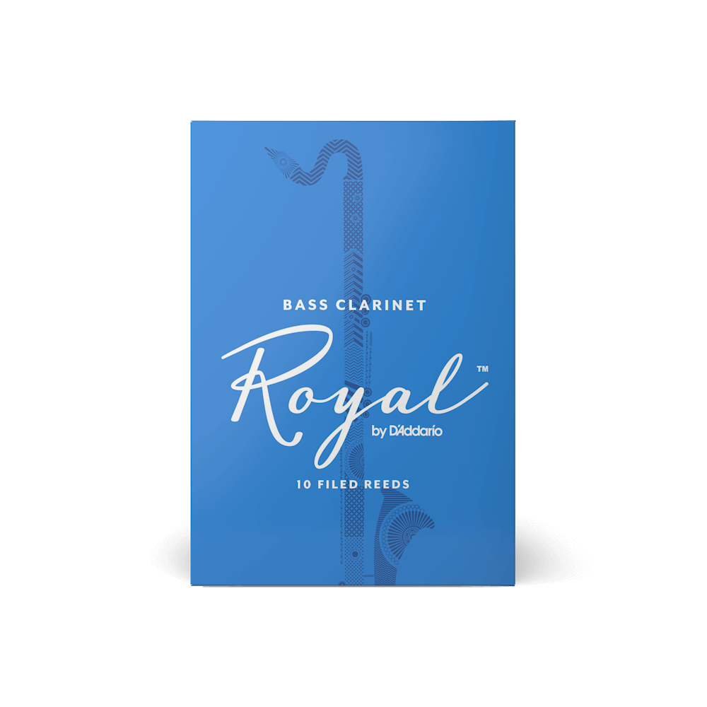 Rico Royal Bass Clarinet Reeds 10 Pack by D'Addario Canada