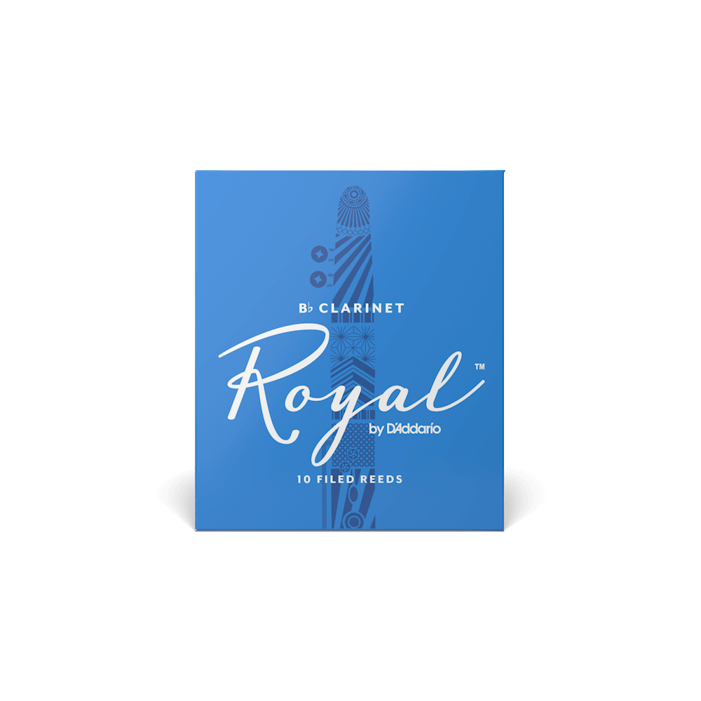 Rico Royal Bb Clarinet Reeds 10 Pack by D'Addario Canada