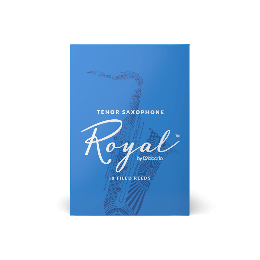 Rico Royal Tenor Saxophone Reeds, 10 Pack by D'Addario Canada