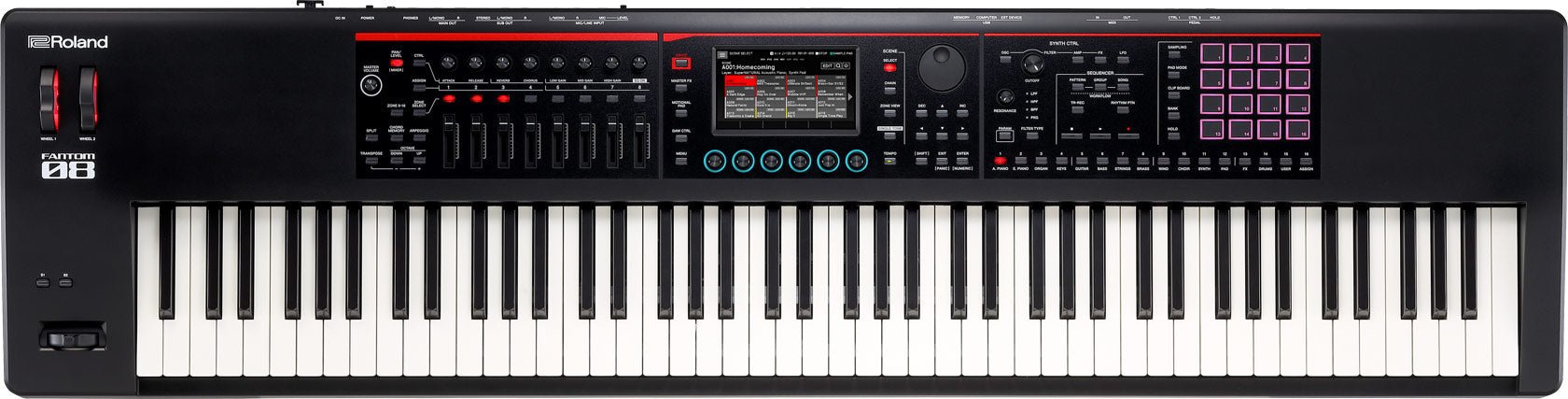 Roland Fantom - 08 Synthesizer by Roland Canada