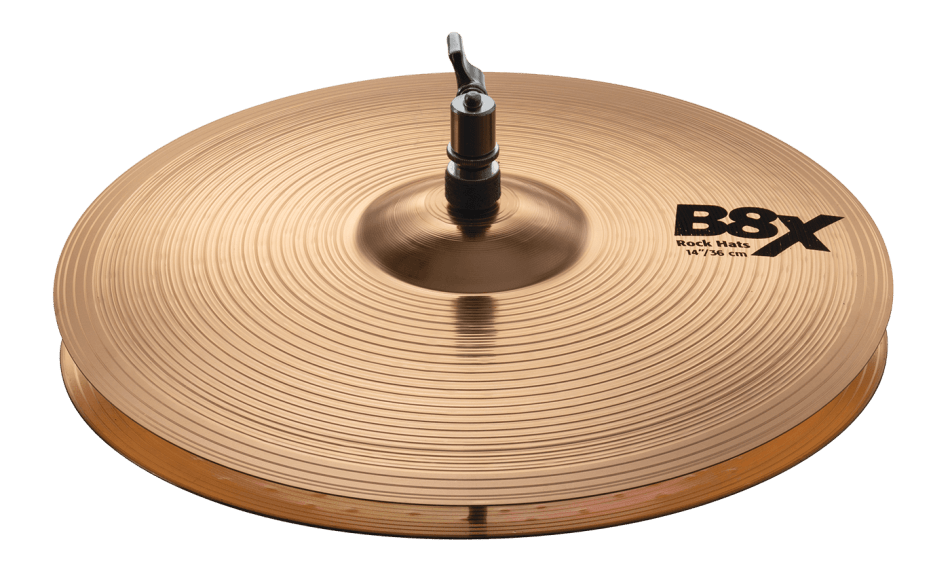 Sabian B8X Rock Hi Hats, 14" by Sabian