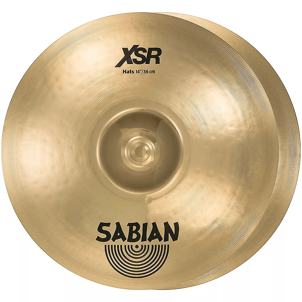 Sabian XSR Series Hi Hats Top & Bottom, 14" by Sabian