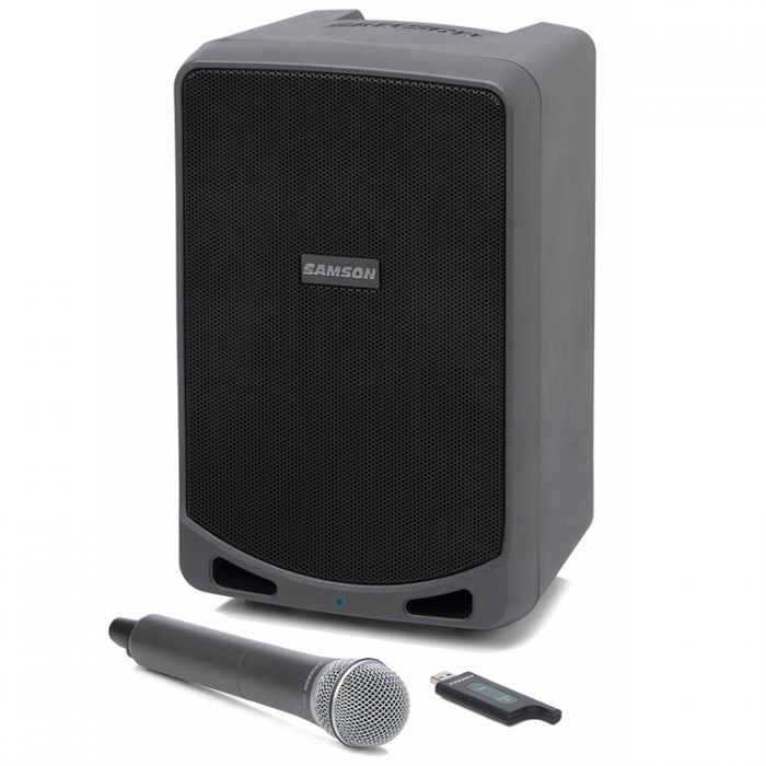 Samson Expedition XP106w Rechargeable Portable PA w/ Handheld Wireless System and Bluetooth by Yorkville
