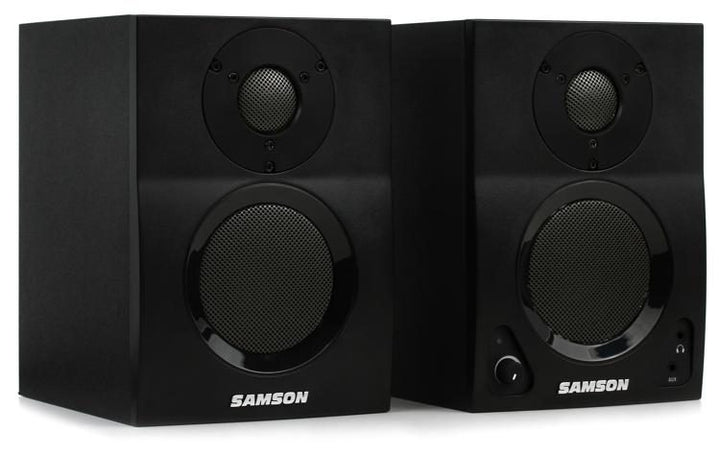 Samson MediaOne BT3 3' Powered Monitors by Faders Music Inc.