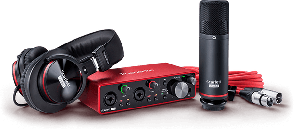 Focusrite Scarlett 2i2 Studio Recording Pack