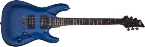 Schecter SGR Series C - 1 - SGR - EB Electric Blue Guitar with SGR Pickups and Gigbag by Erikson Music