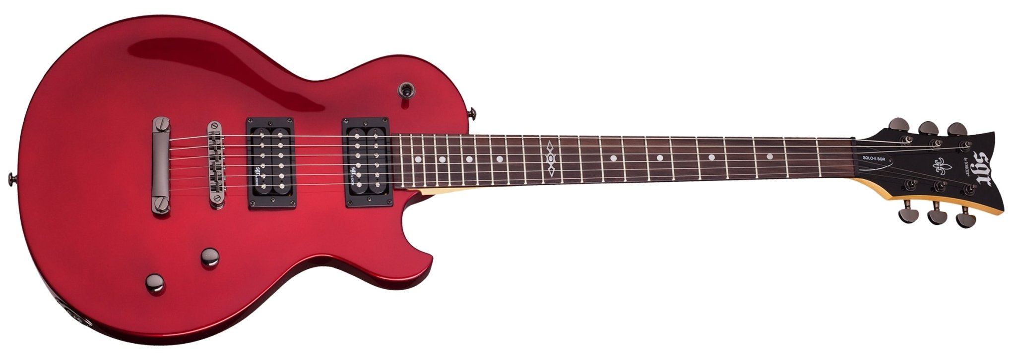 Schecter Solo - 2 SGR Electric Guitar in Metallic Red by Erikson Music
