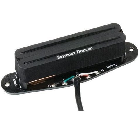 Seymour Duncan Hot Rails High - output Single - coil Sized Neck Humbucker for Telecaster, Black by Erikson Music