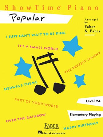 SHOWTIME® PIANO POPULAR - Level 2A by Hal Leonard