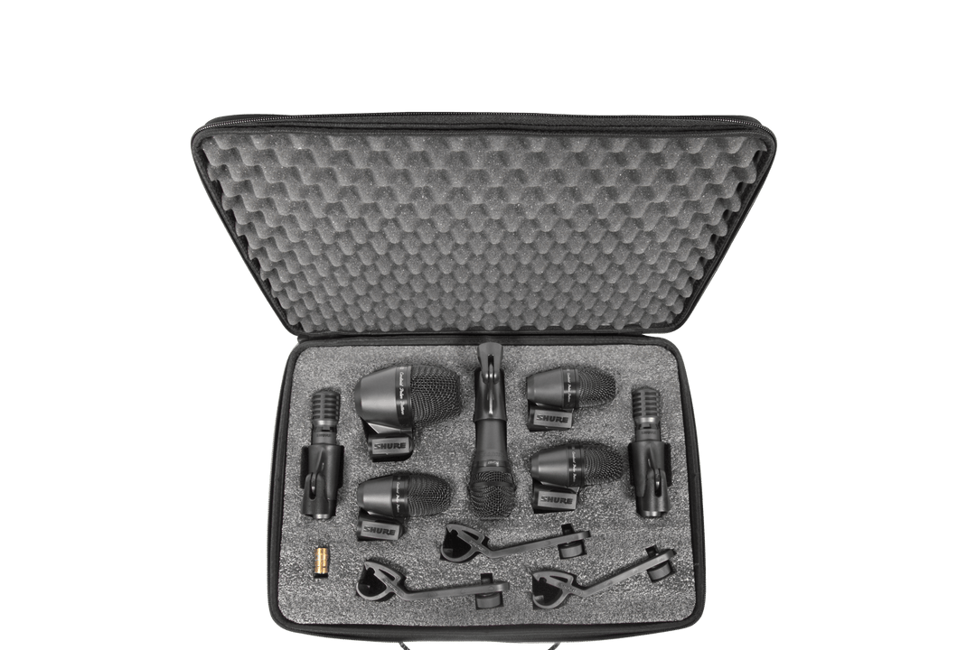Shure 7 Pc Drumkit Microphone Set by SFM