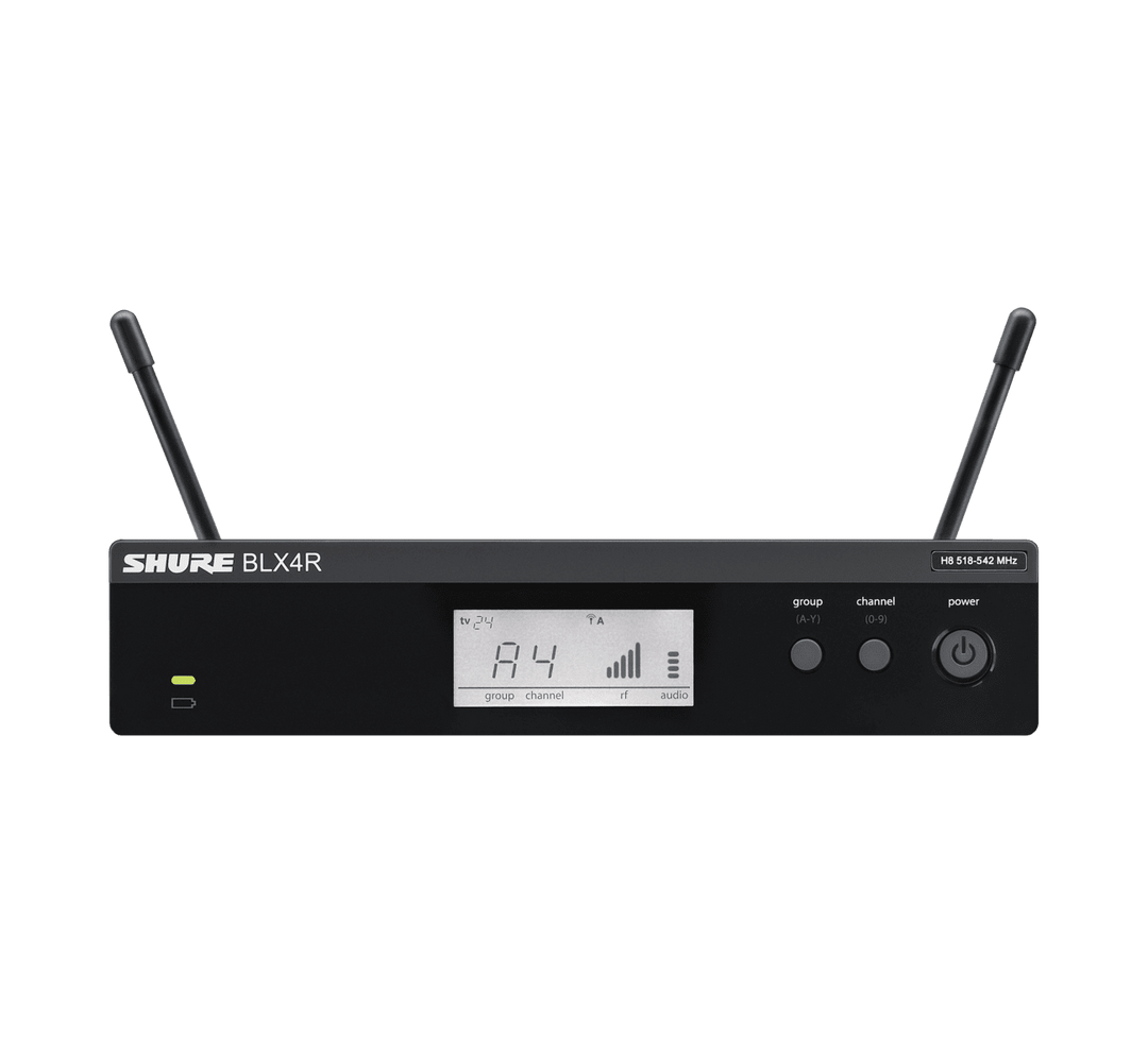 Shure BLX4R Wireless Rack Mount Receiver - H10 by SFM