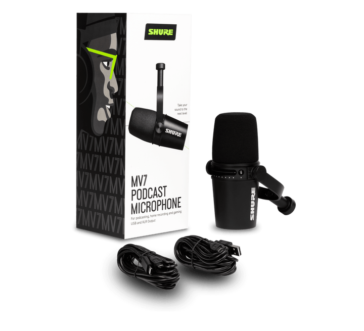 Shure MV7 Podcast Microphone by SFM