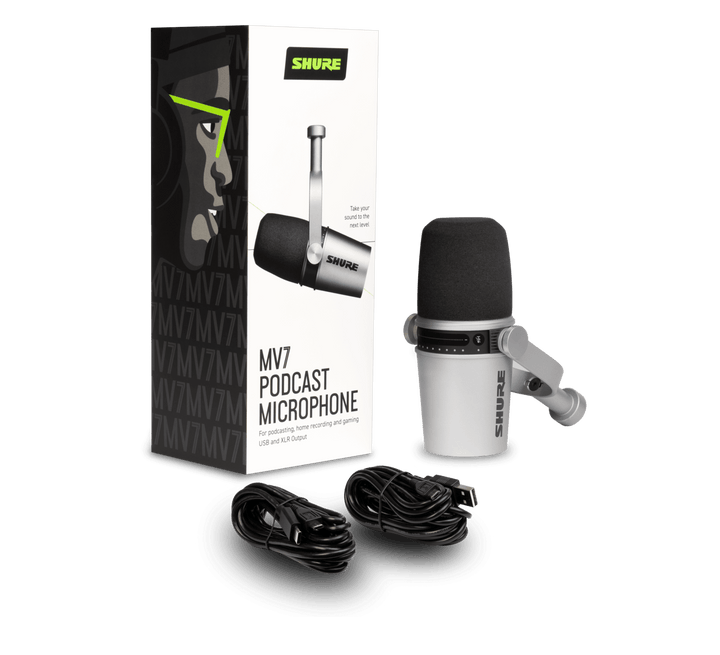 Shure MV7 Podcast Microphone by SFM