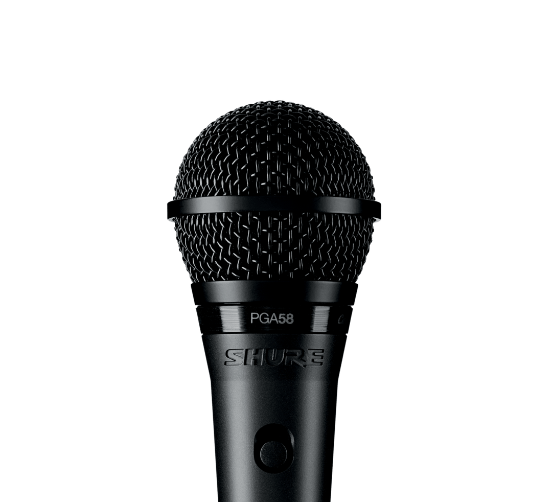 Shure PGA58 Cardioid Dynamic Vocal Microphone by SFM