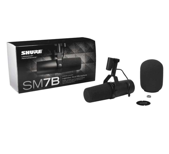 Shure SM7B Broadcast Microphone by SFM