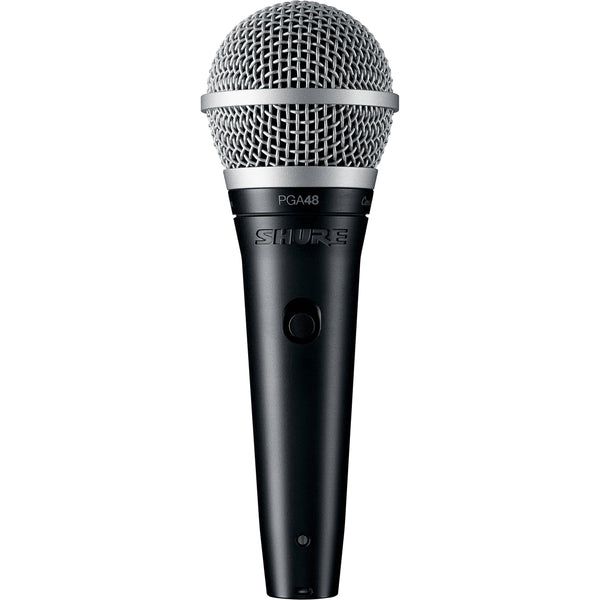 Shure PGA48-LC Cardioid Dynamic Vocal Microphone, No Cable