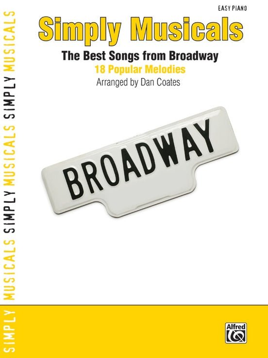 Simply Musicals - Easy Piano by Alfred Publishing