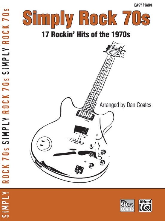 Simply Rock 70s - Easy Piano by Alfred Publishing