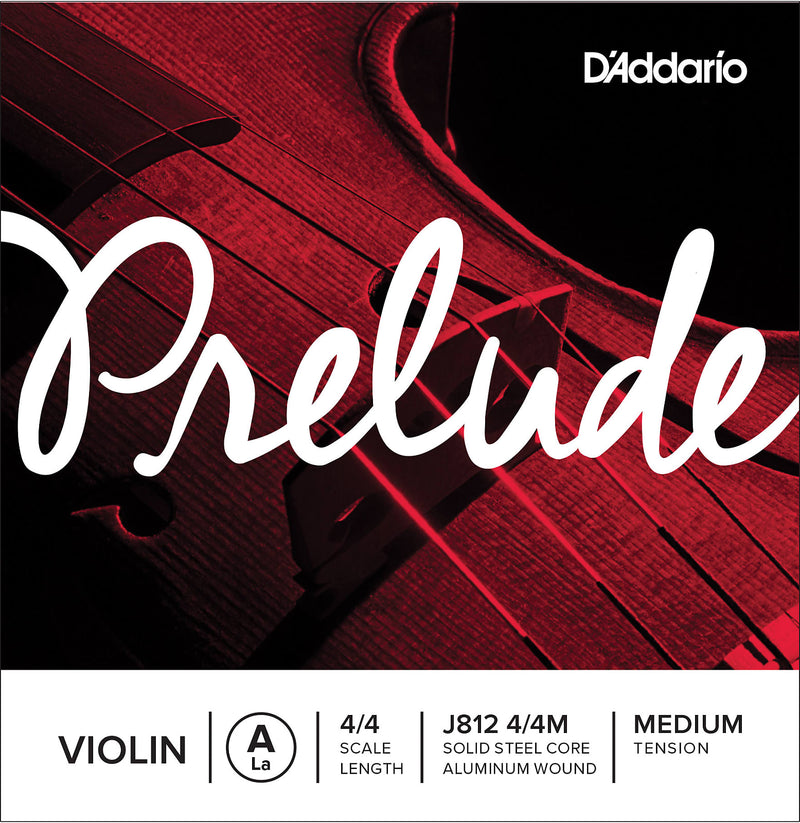 D'Addario Prelude Violin Single String