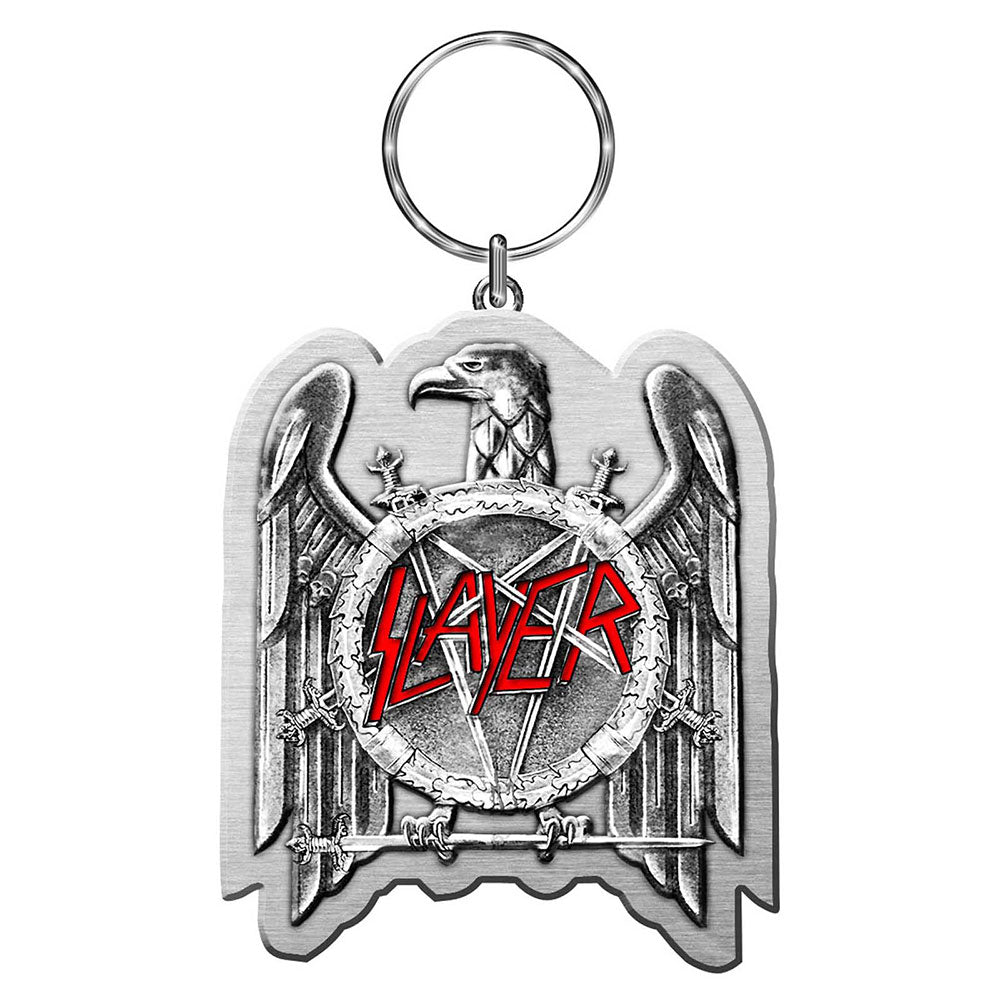 SLAYER KEYCHAIN: EAGLE (ENAMEL IN - FILL) by Rock Off Trade