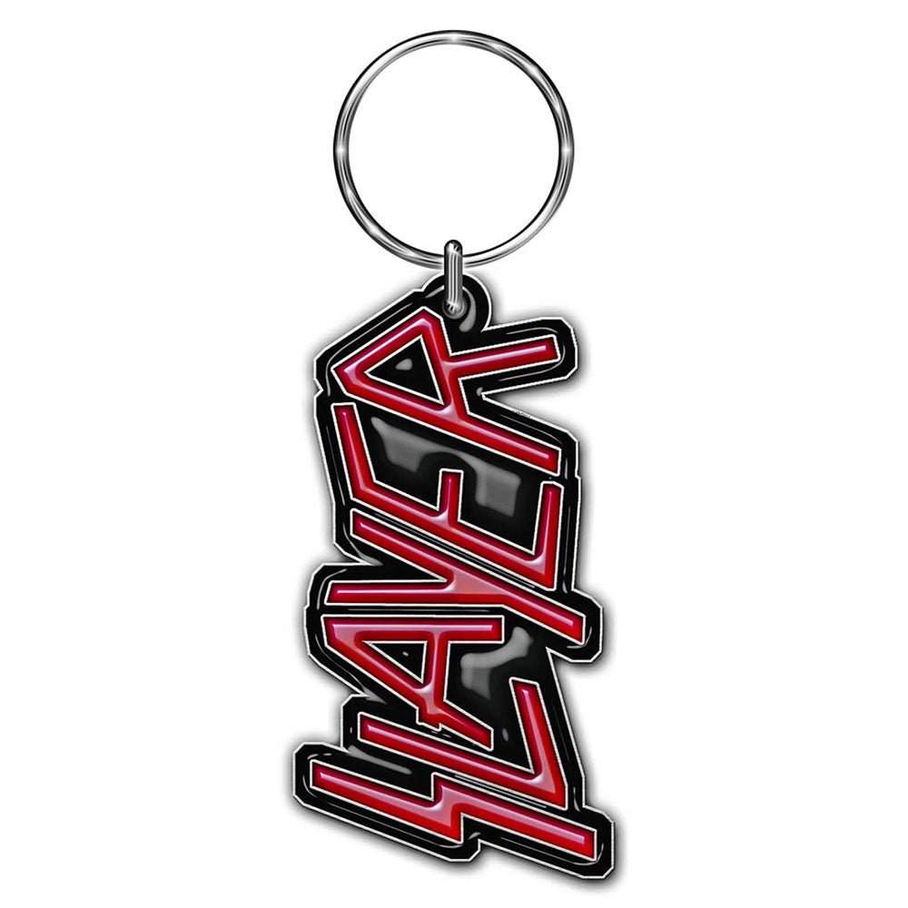 SLAYER KEYCHAIN: LOGO (DIE - CAST RELIEF) by Rock Off Trade