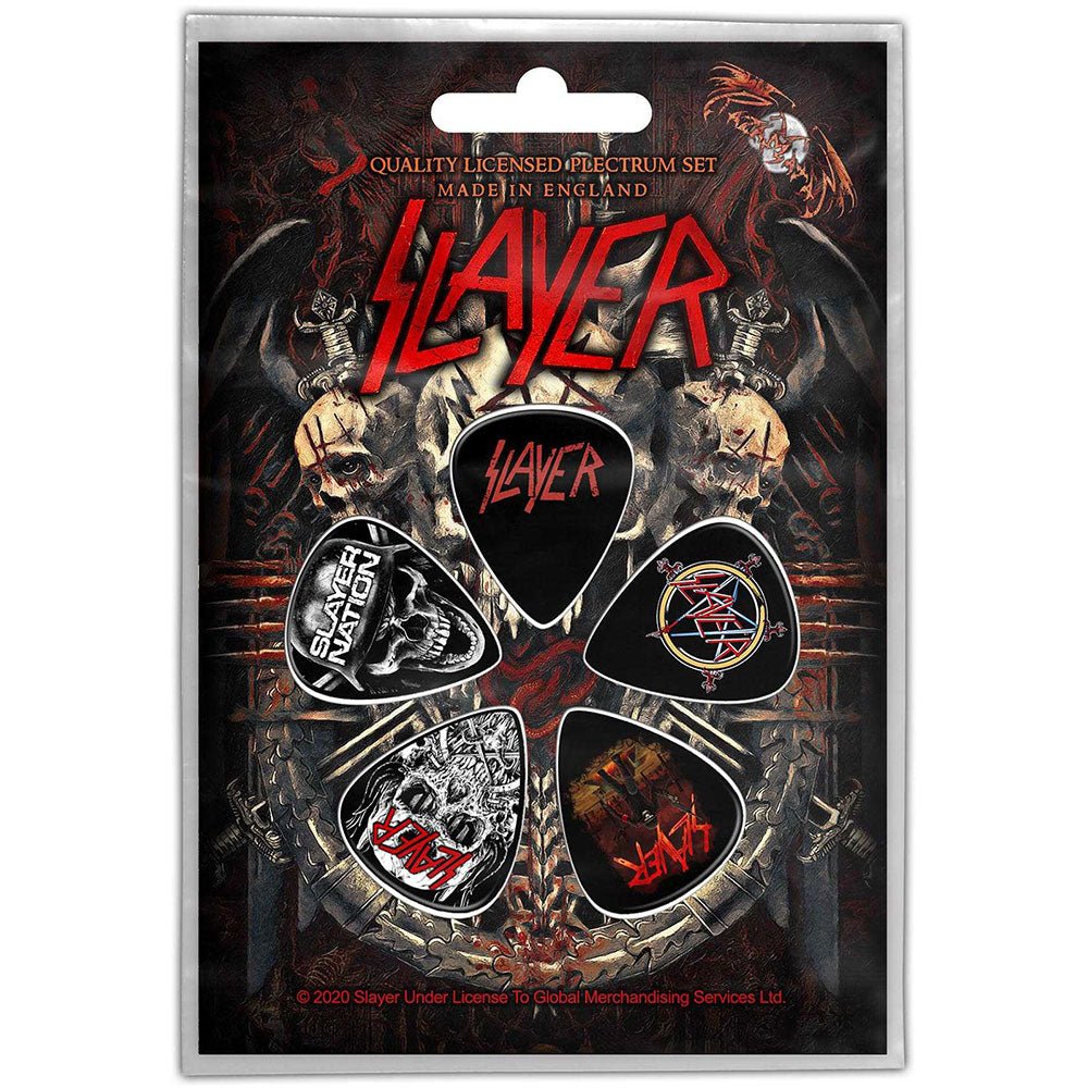 SLAYER PLECTRUM PACK: DEMONIC by Rock Off Trade