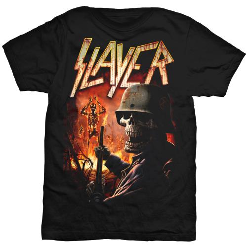 SLAYER UNISEX TEE: TORCH by Rock Off Trade