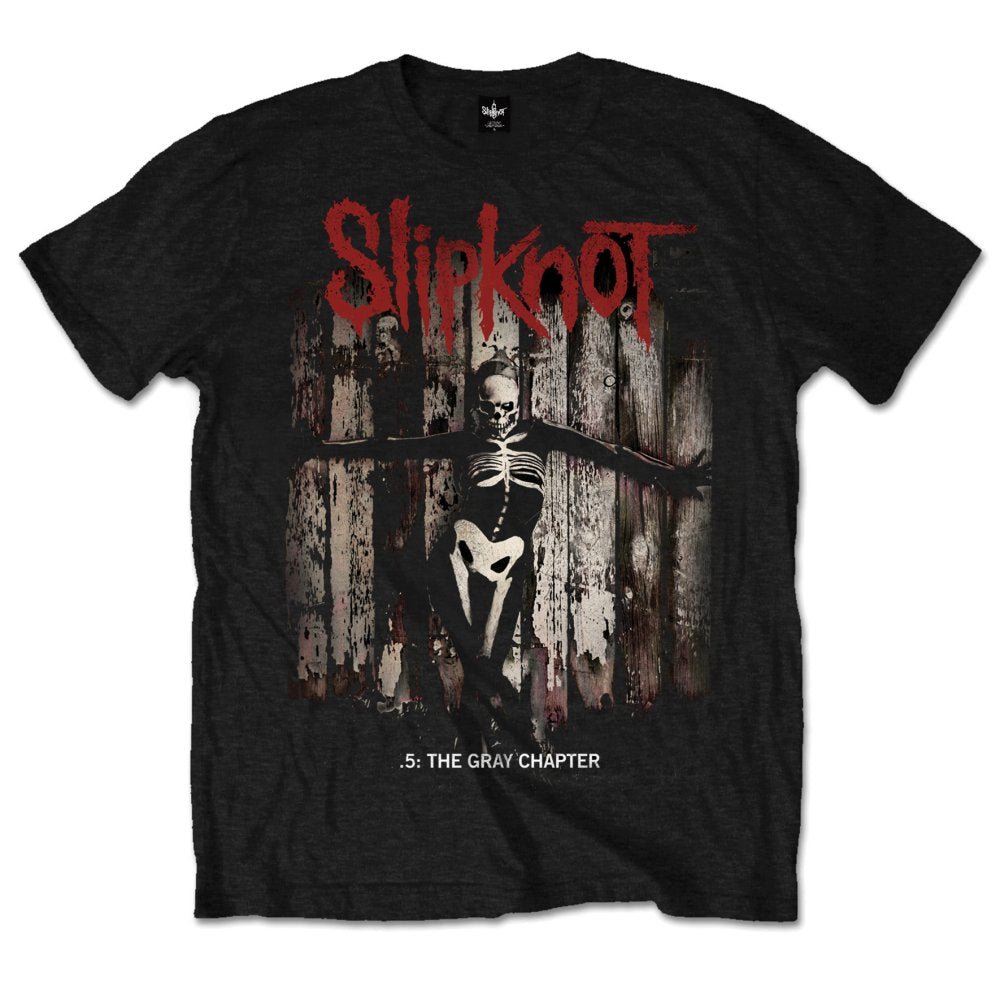 SLIPKNOT UNISEX T - SHIRT: .5: THE GRAY CHAPTER ALBUM by Rock Off Trade