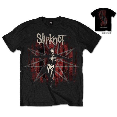 SLIPKNOT UNISEX T - SHIRT: .5: THE GRAY CHAPTER (BACK PRINT) by Rock Off Trade