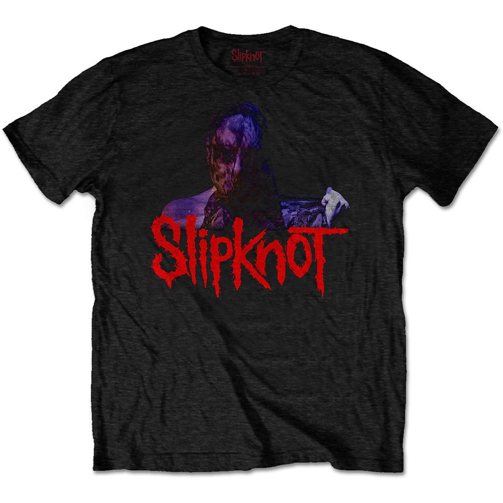 SLIPKNOT UNISEX TEE: WANYK BACK HIT (BACK PRINT) by Rock Off Trade