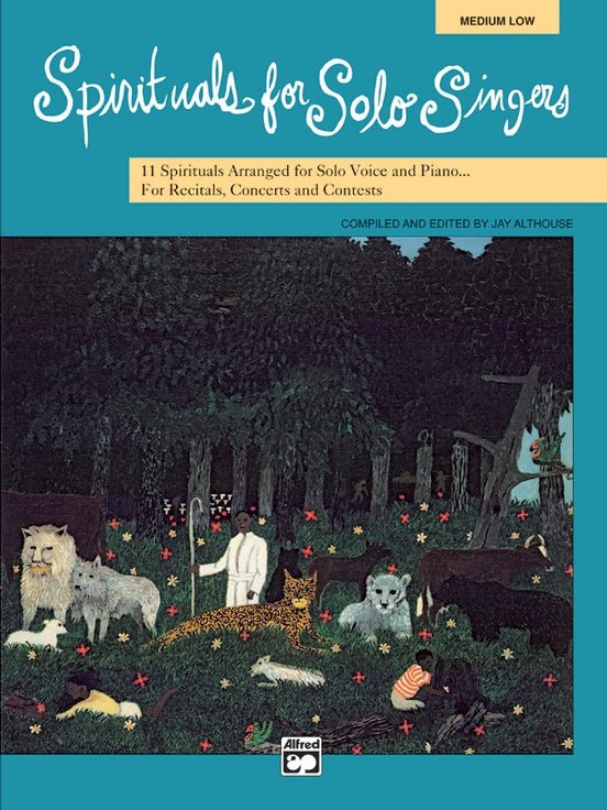 Spirituals for Solo Singers w/CD - Medium Low by Alfred Publishing