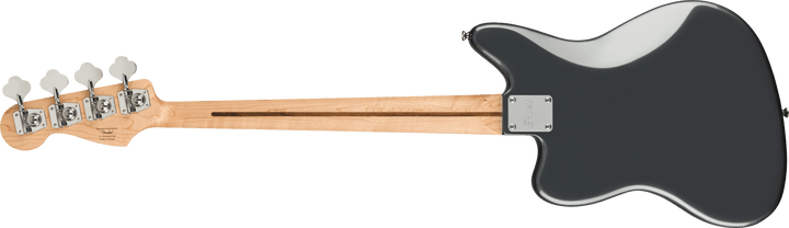 Squier Affinity Series™ Jaguar® Bass H, Laurel Fingerboard, Black Pickguard, Charcoal Frost Metallic by FMIC
