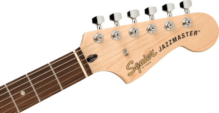 Squier Affinity Series™ Jazzmaster®, Laurel Fingerboard, Black Pickguard, Lake Placid Blue by FMIC