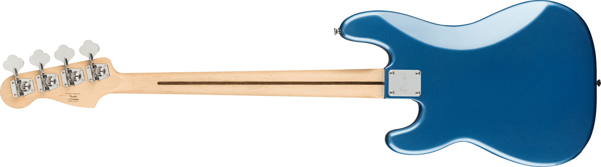 Squier Affinity Series Precision Bass PJ, Laurel Fingerboard, Black Pickguard, Lake Placid Blue by FMIC