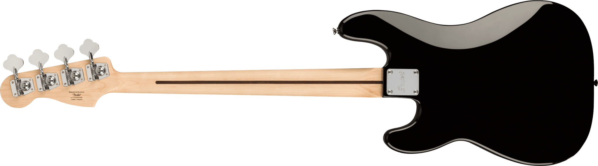 Squier Affinity Series™ Precision Bass® PJ, Maple Fingerboard, Black Pickguard, Black by FMIC