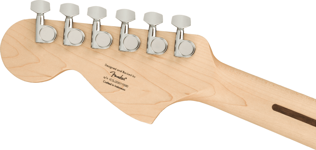 Squier Affinity Series™ Stratocaster® FMT HSS, Maple Fingerboard, Black Pickguard, Black Burst by FMIC