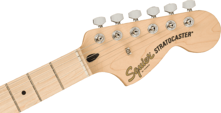 Squier Affinity Series™ Stratocaster® FMT HSS, Maple Fingerboard, Black Pickguard, Black Burst by FMIC