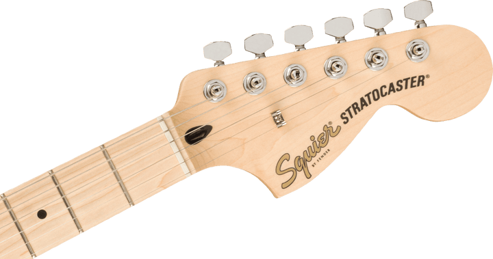 Squier Affinity Series Stratocaster HSS Pack, Maple Fingerboard, Lake Placid Blue, Gig Bag, 15G - 120V by FMIC